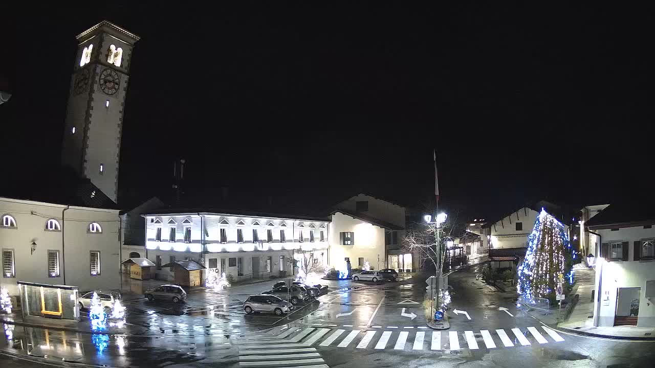 Live webcam Kobarid – Caporetto centro città – Valle dell’Isonzo – Slovenia