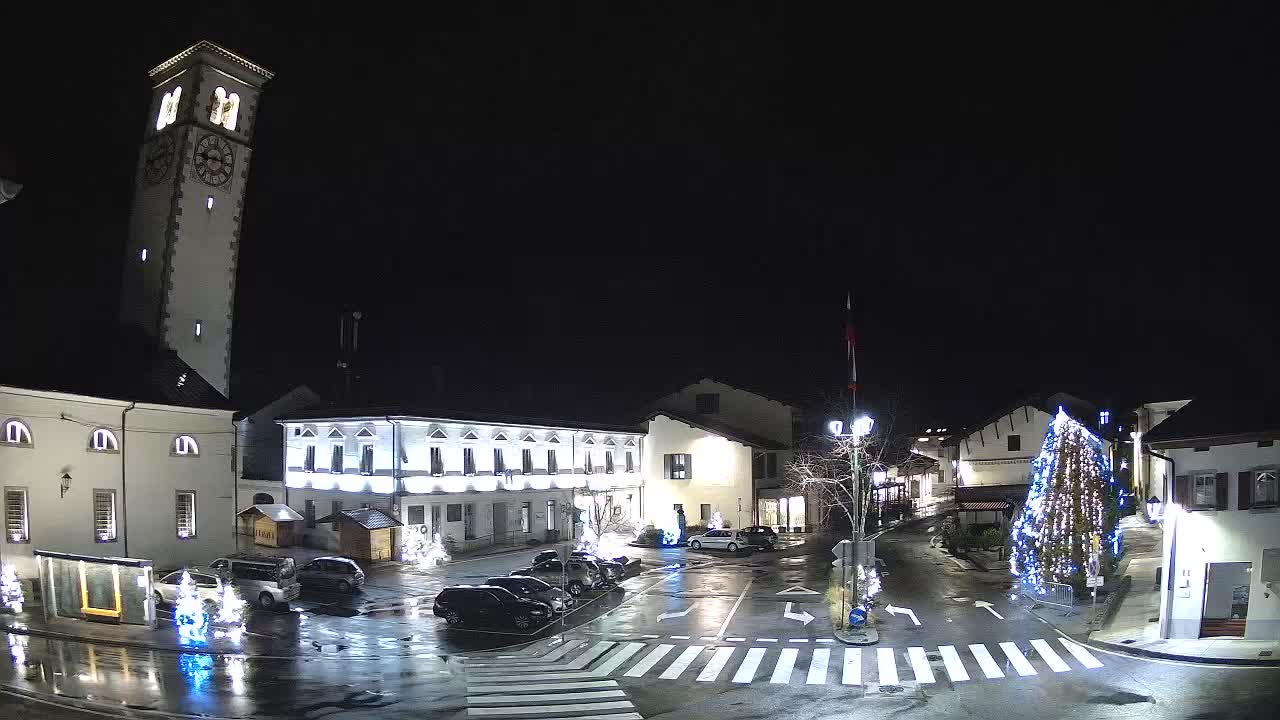 Webcam en direct du centre-ville de Kobarid – Vallée de la Soča – Slovénie