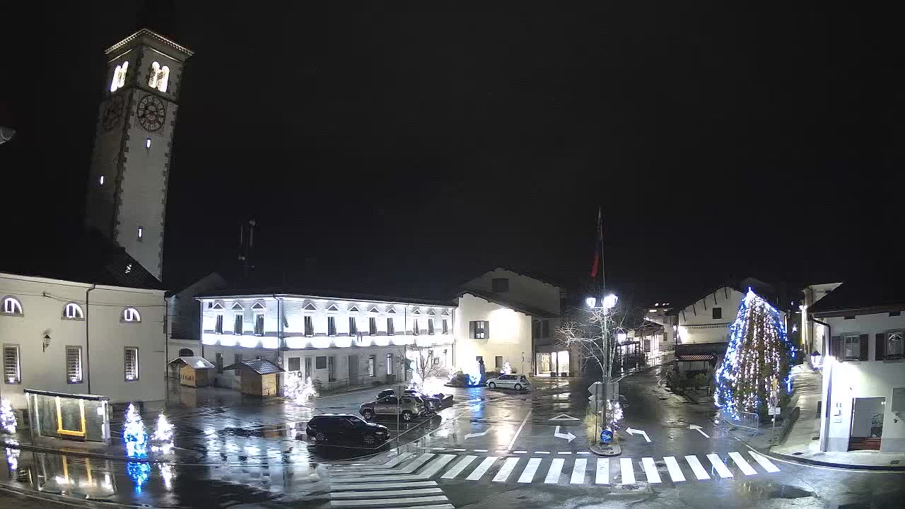 Webcam en direct du centre-ville de Kobarid – Vallée de la Soča – Slovénie