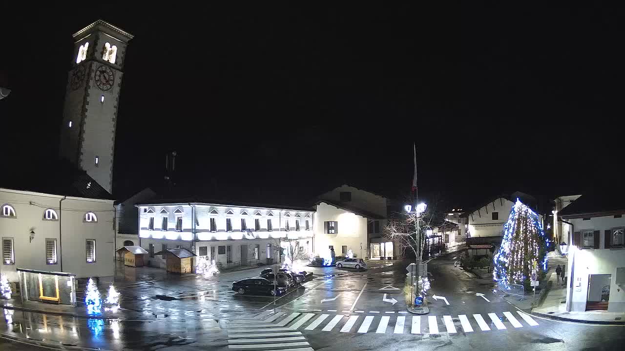 Live webcam Kobarid – Caporetto centro città – Valle dell’Isonzo – Slovenia