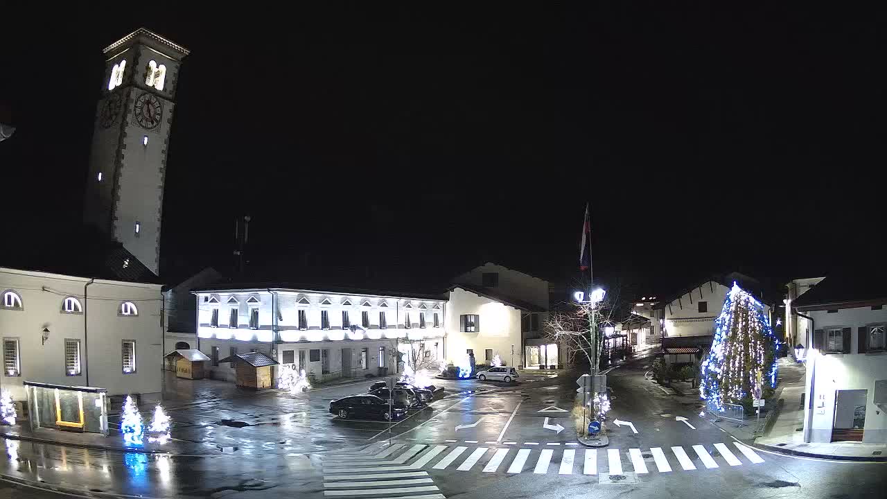 Webcam en direct du centre-ville de Kobarid – Vallée de la Soča – Slovénie