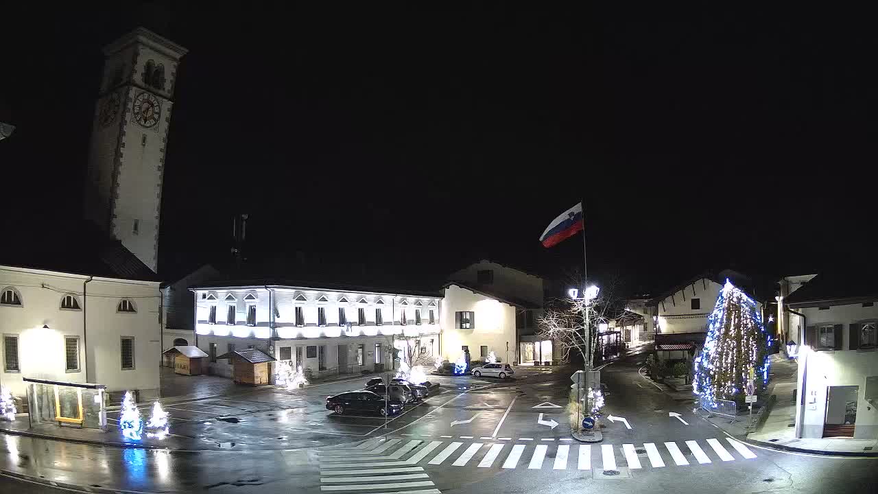 Webcam en direct du centre-ville de Kobarid – Vallée de la Soča – Slovénie