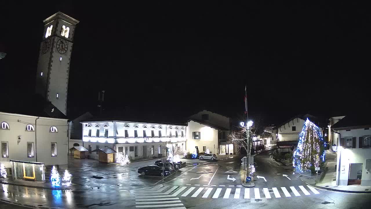 Webcam en direct du centre-ville de Kobarid – Vallée de la Soča – Slovénie