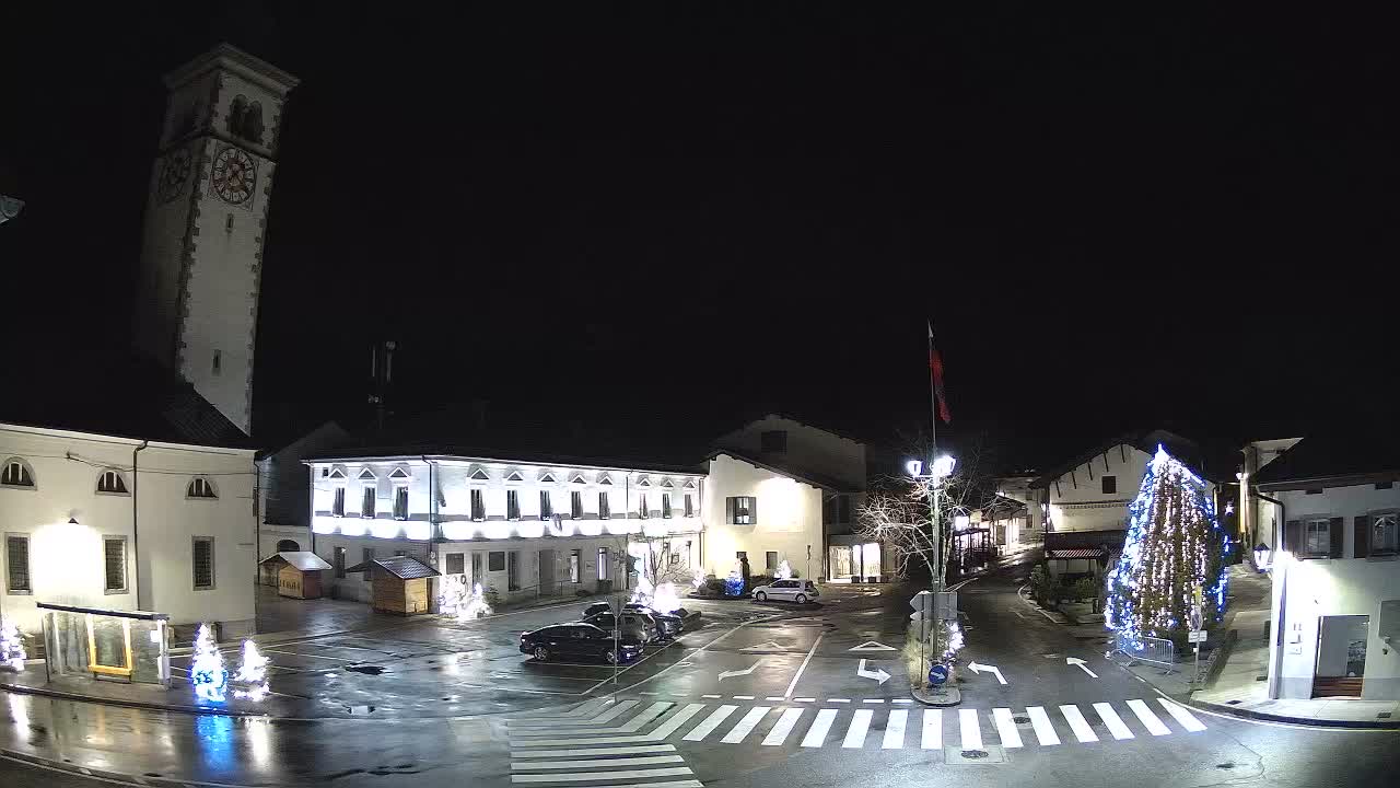 Webcam en direct du centre-ville de Kobarid – Vallée de la Soča – Slovénie