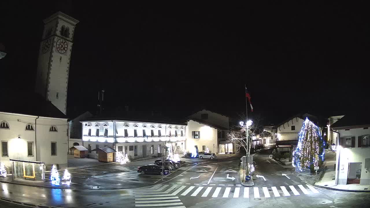 Webcam en direct du centre-ville de Kobarid – Vallée de la Soča – Slovénie