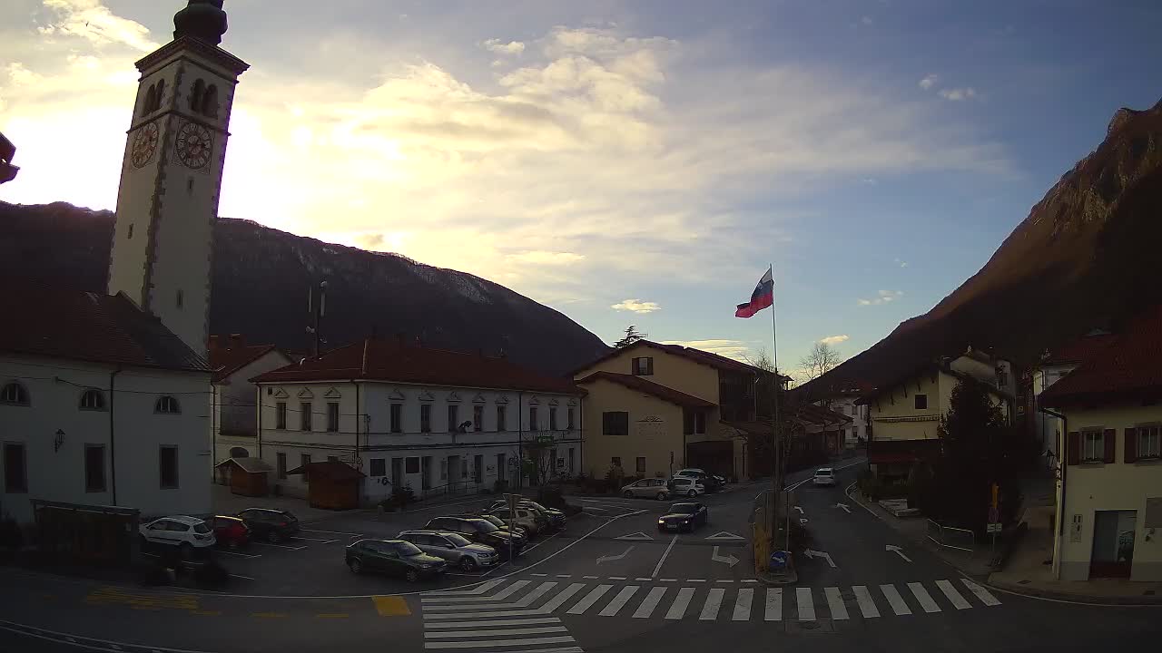 Live webcam Kobarid city center – Soča valley – Slovenia