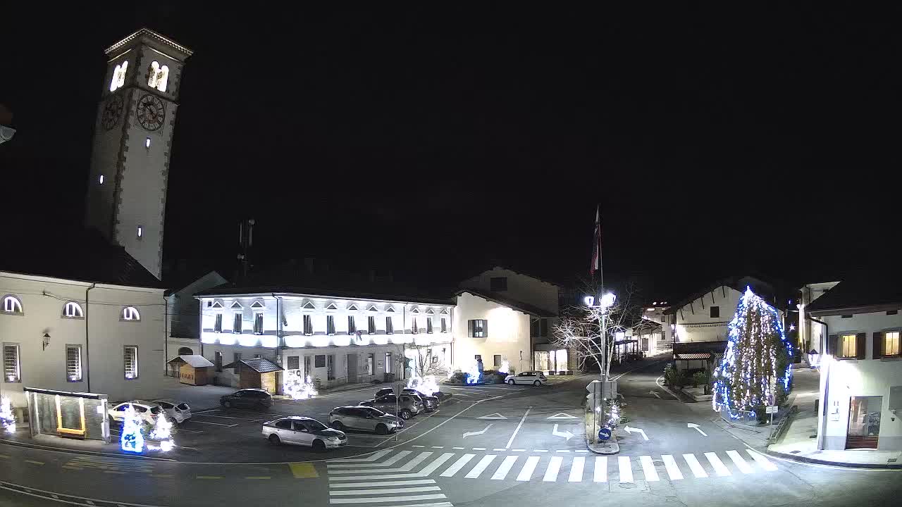 Webcam en direct du centre-ville de Kobarid – Vallée de la Soča – Slovénie