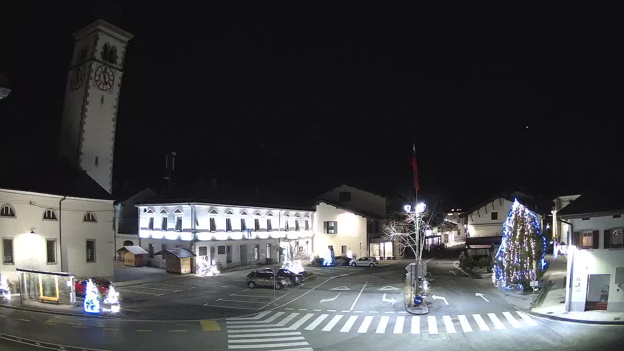 Webcam en direct du centre-ville de Kobarid – Vallée de la Soča – Slovénie