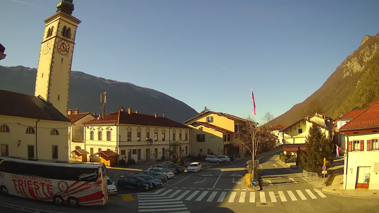 Live webcam Kobarid city center – Soča valley – Slovenia