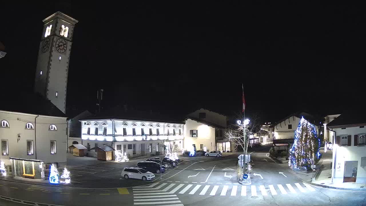 Webcam en direct du centre-ville de Kobarid – Vallée de la Soča – Slovénie