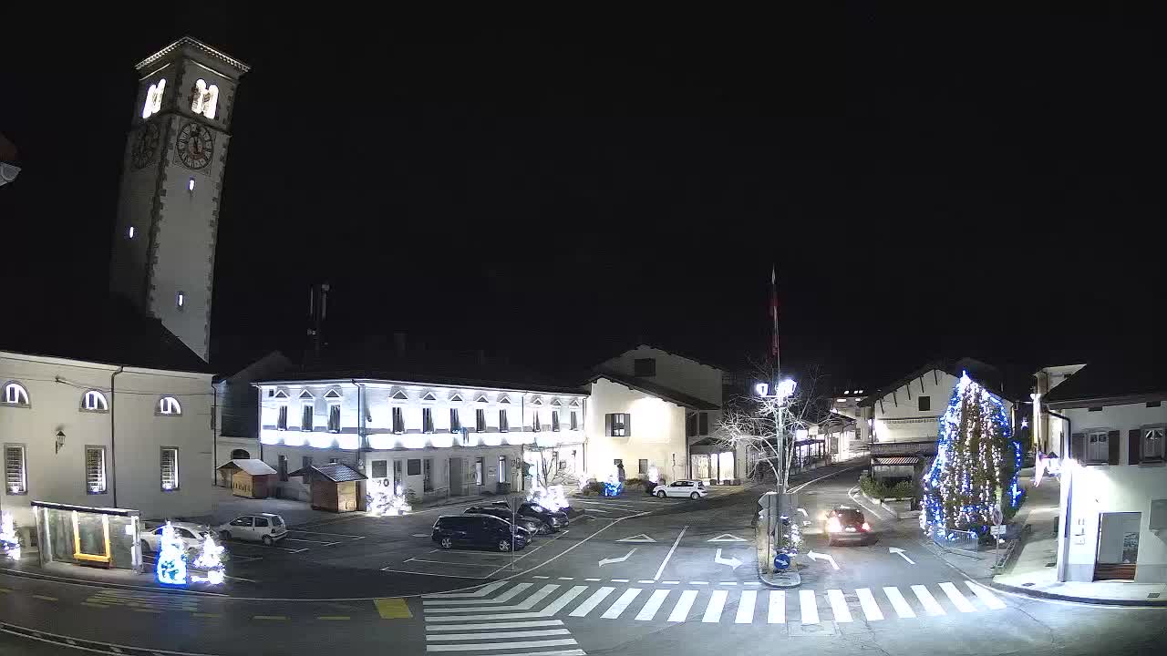 Cámara web en vivo Centro de la ciudad de Kobarid – Valle de Soča – Eslovenia