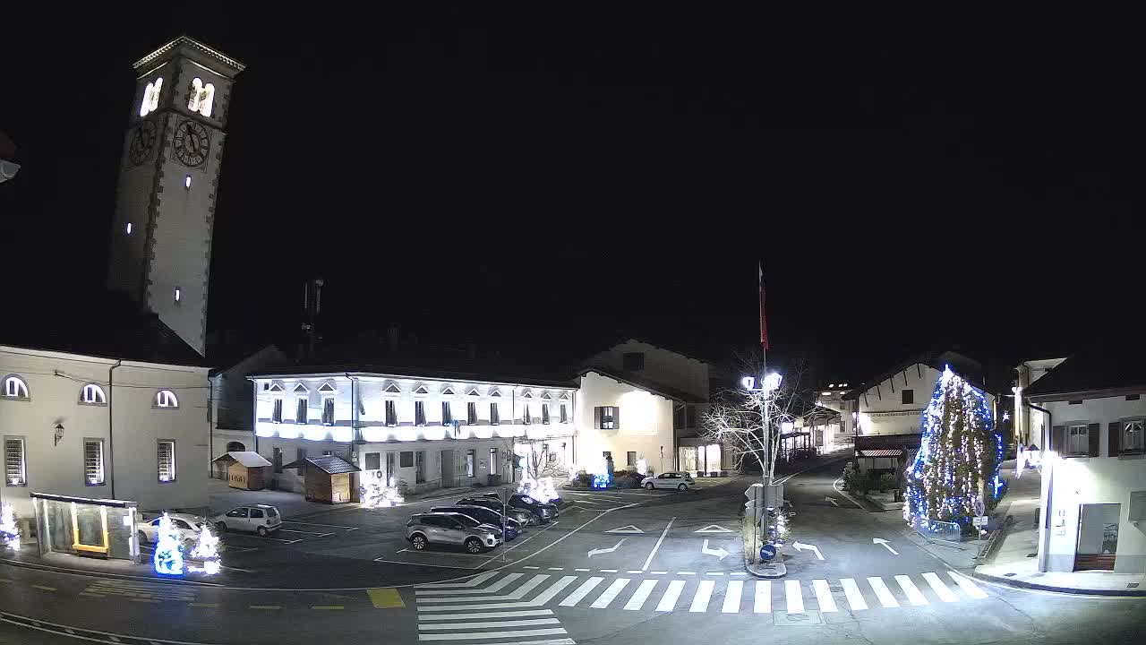 Live webcam Kobarid – Caporetto centro città – Valle dell’Isonzo – Slovenia