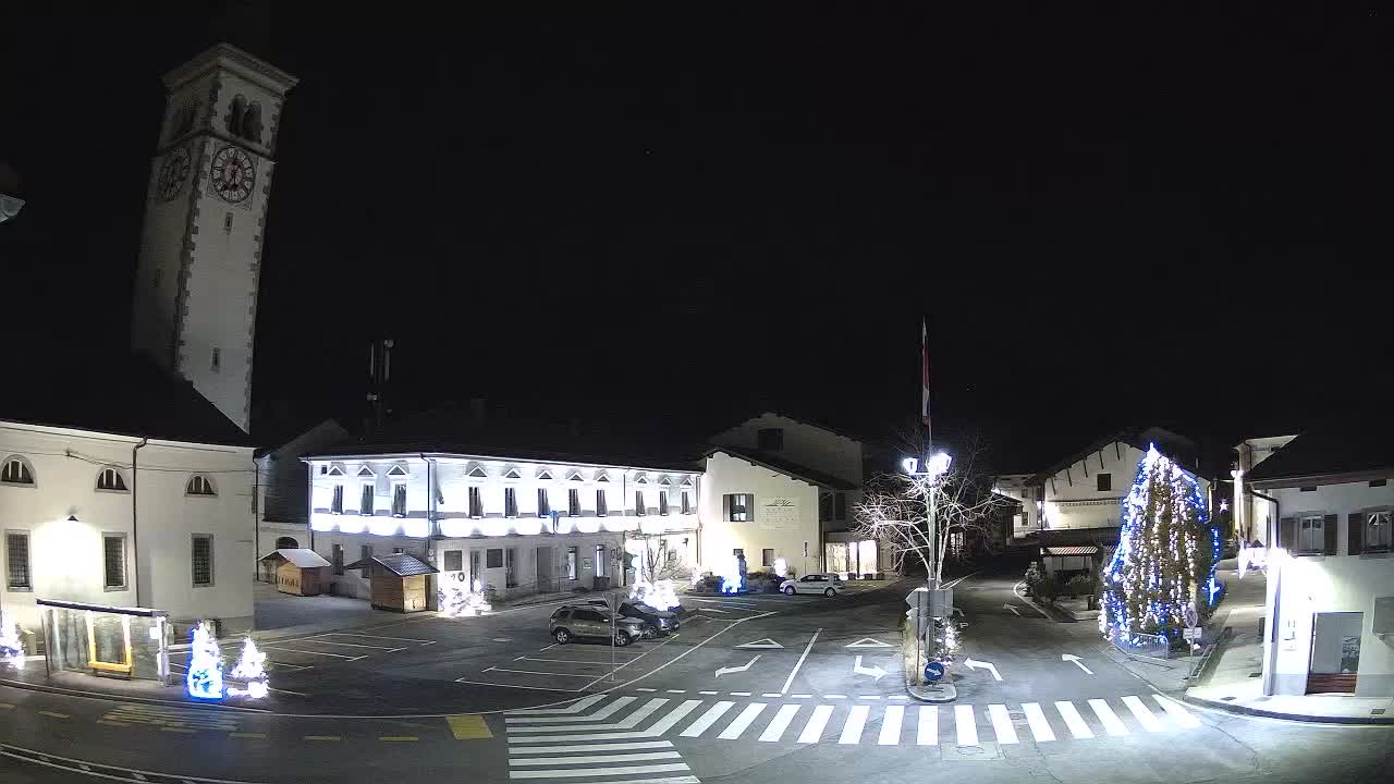 Live-Webcam Stadtzentrum von Kobarid – Soča-Tal – Slowenien