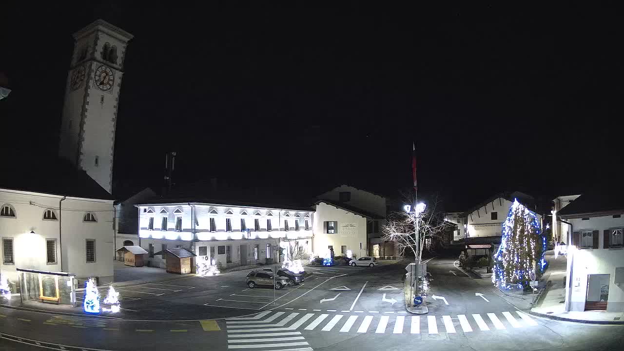 Webcam en direct du centre-ville de Kobarid – Vallée de la Soča – Slovénie