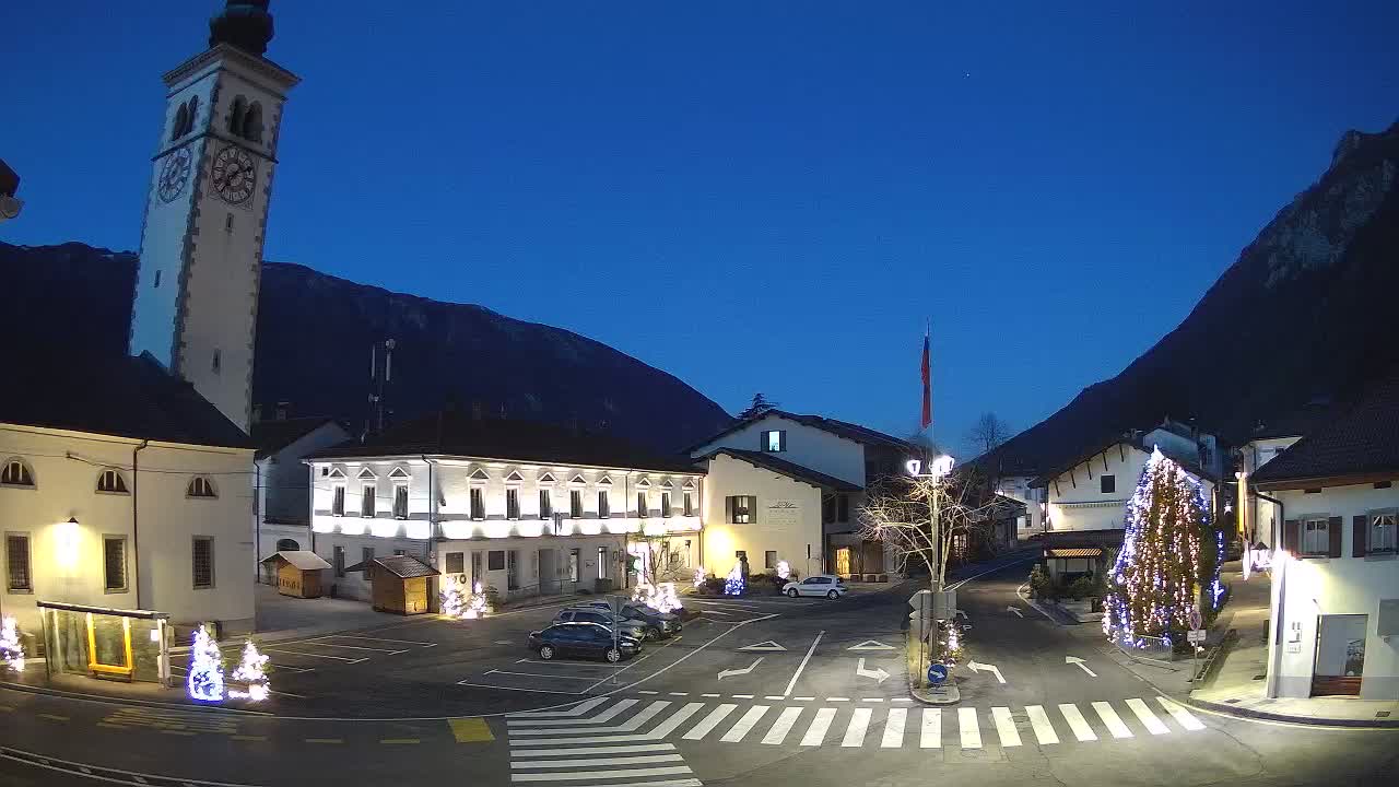 Live webcam Kobarid city center – Soča valley – Slovenia