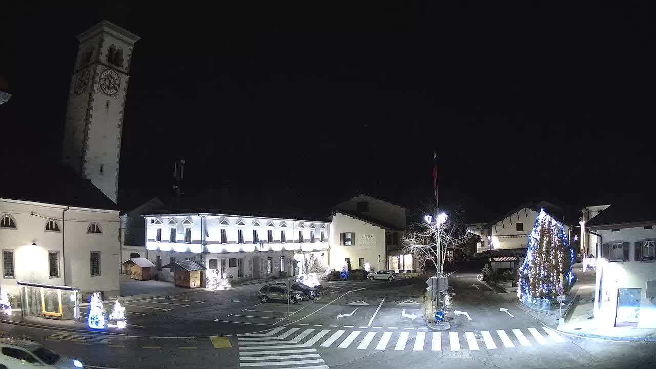 Webcam en direct du centre-ville de Kobarid – Vallée de la Soča – Slovénie