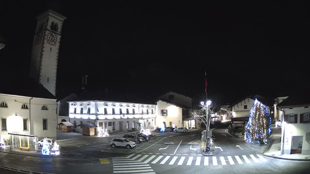 Cámara web en vivo Centro de la ciudad de Kobarid – Valle de Soča – Eslovenia