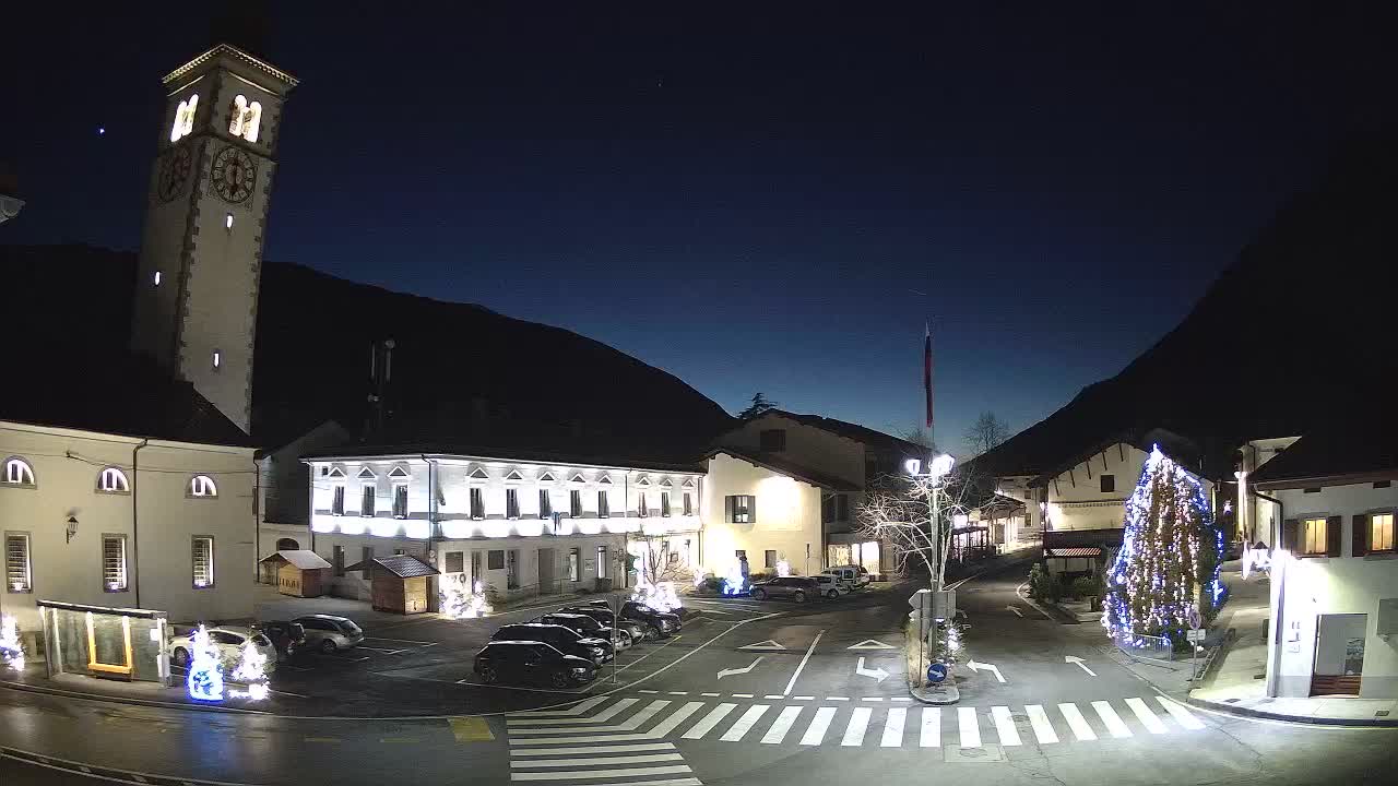 Live webcam Kobarid city center – Soča valley – Slovenia