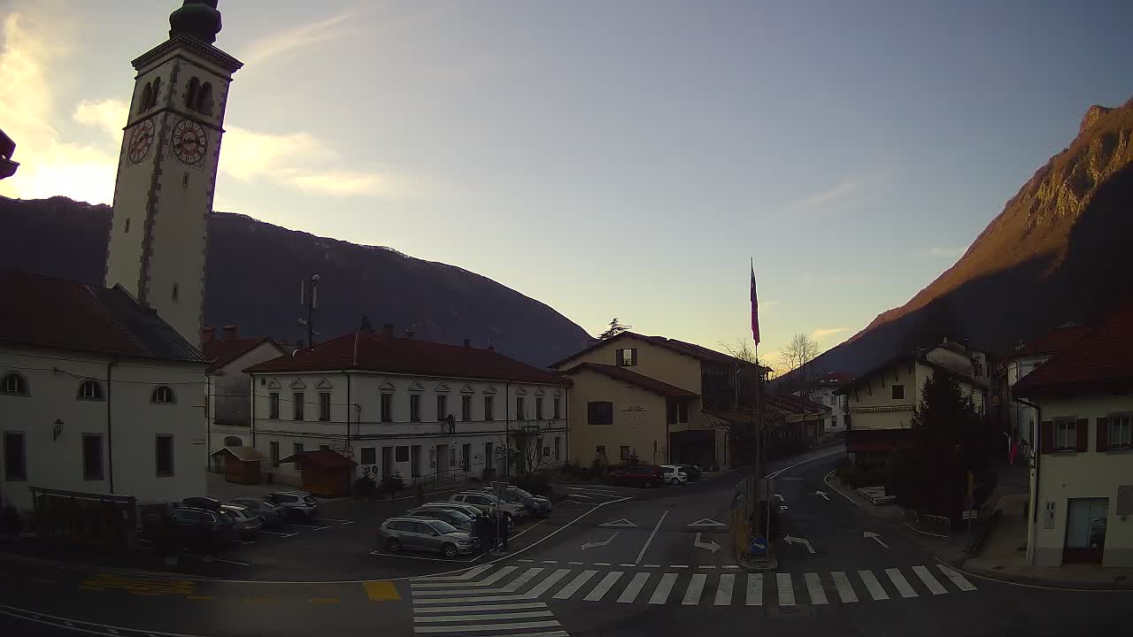 Live webcam Kobarid city center – Soča valley – Slovenia