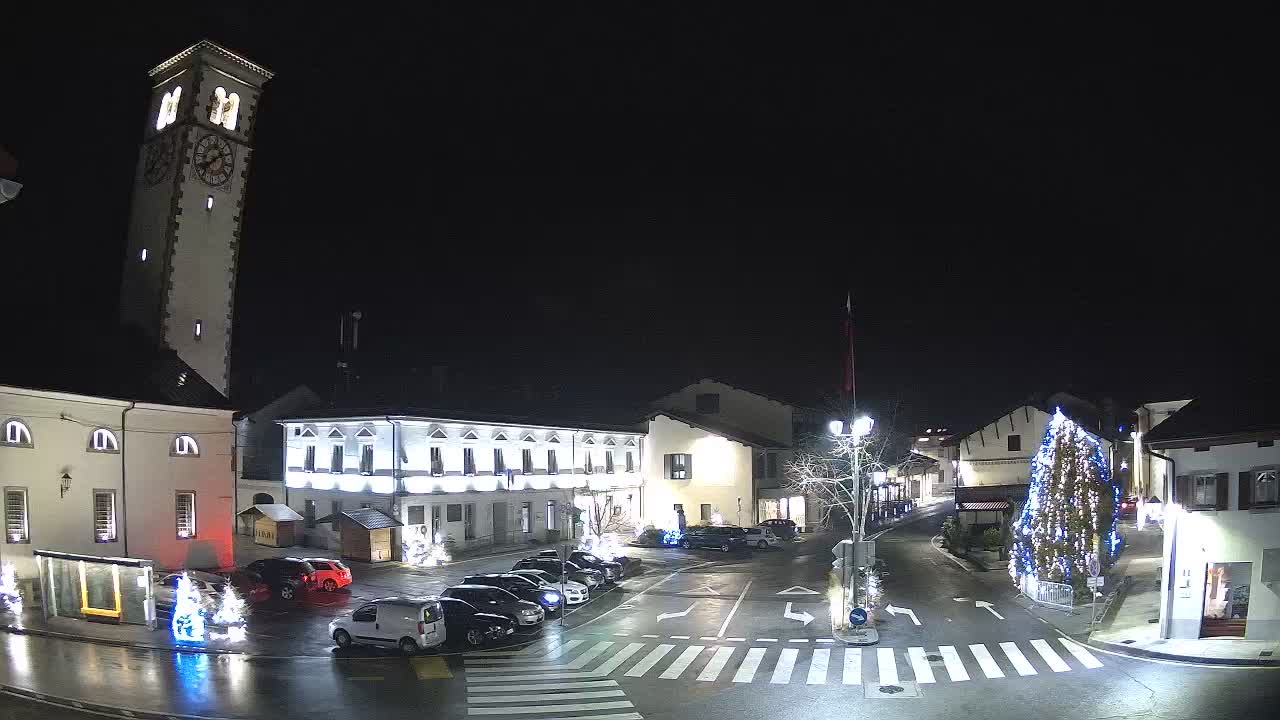 Webcam en direct du centre-ville de Kobarid – Vallée de la Soča – Slovénie