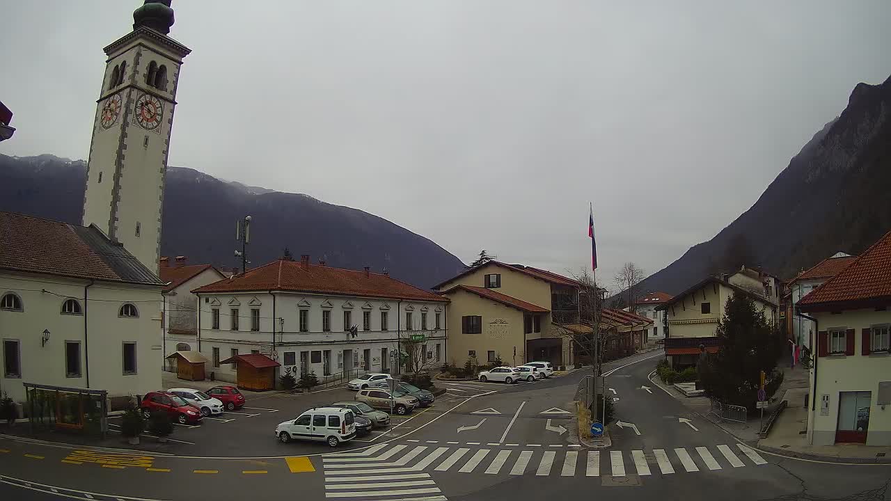 Live webcam Kobarid city center – Soča valley – Slovenia