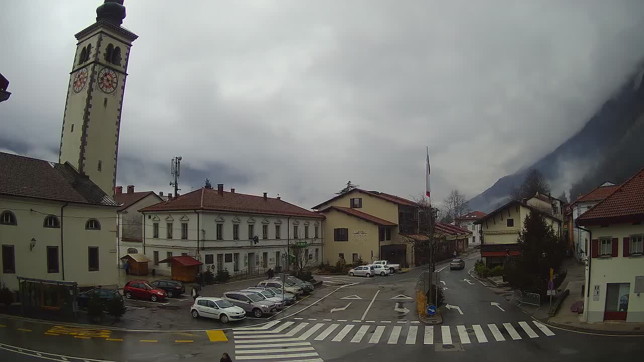 Live webcam Kobarid city center – Soča valley – Slovenia