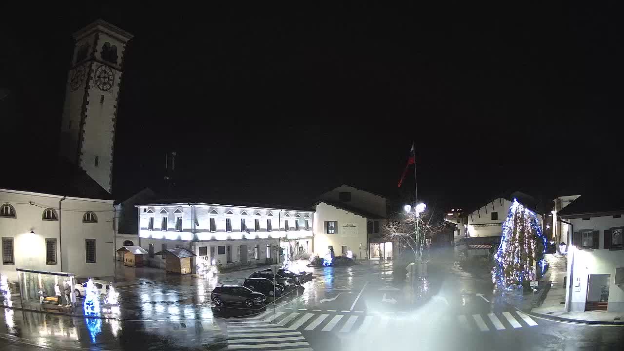 Webcam en direct du centre-ville de Kobarid – Vallée de la Soča – Slovénie