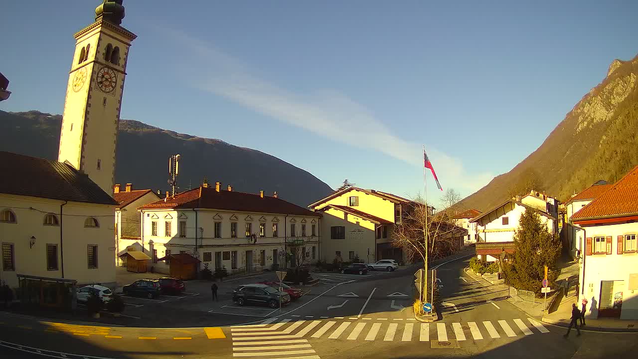 Live webcam Kobarid city center – Soča valley – Slovenia