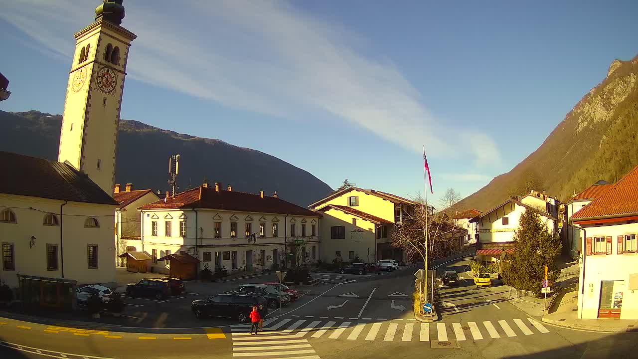 Live webcam Kobarid city center – Soča valley – Slovenia