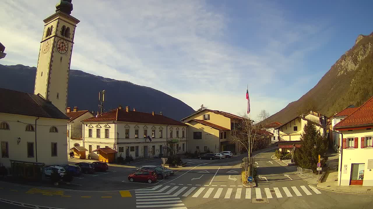 Live webcam Kobarid city center – Soča valley – Slovenia