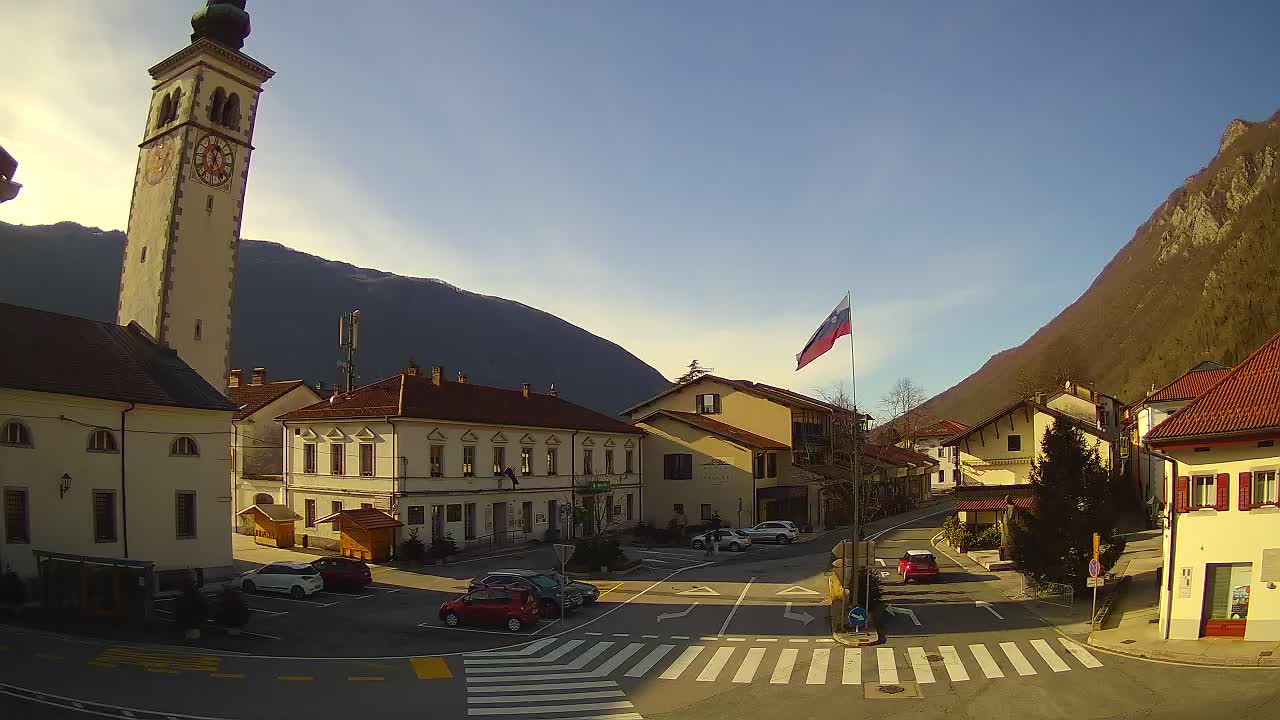 Live webcam Kobarid city center – Soča valley – Slovenia