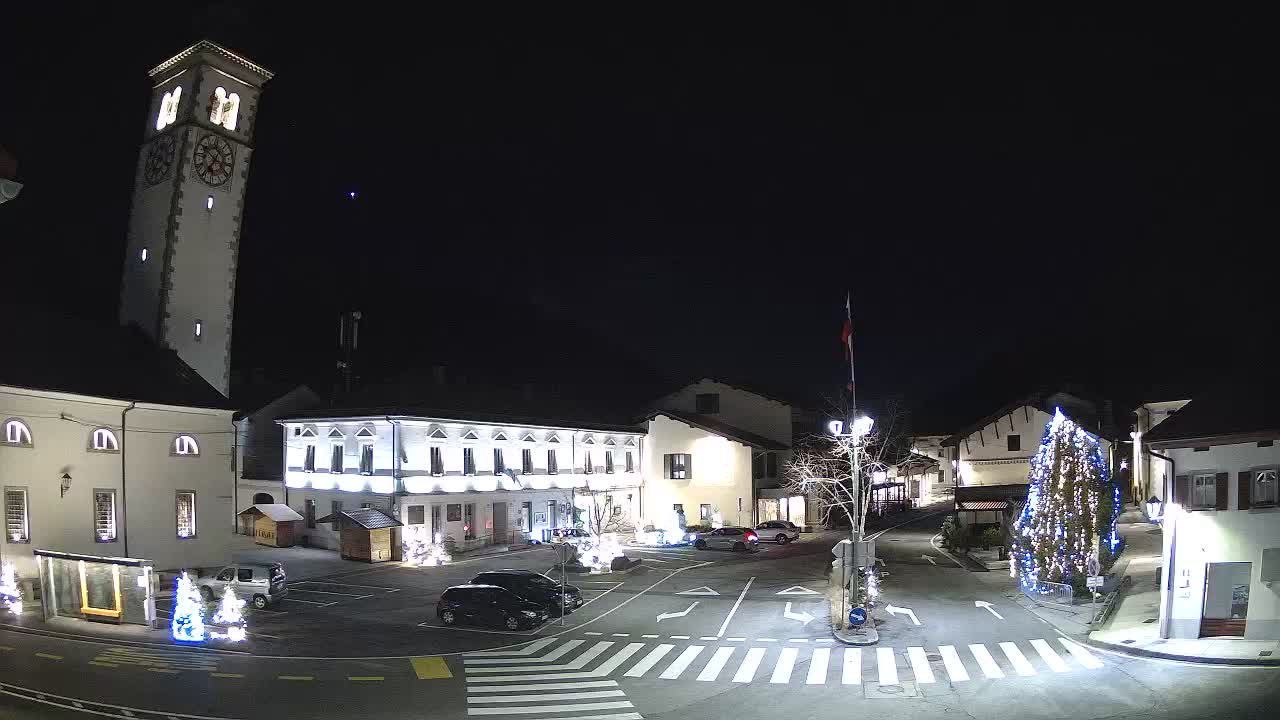 Webcam en direct du centre-ville de Kobarid – Vallée de la Soča – Slovénie