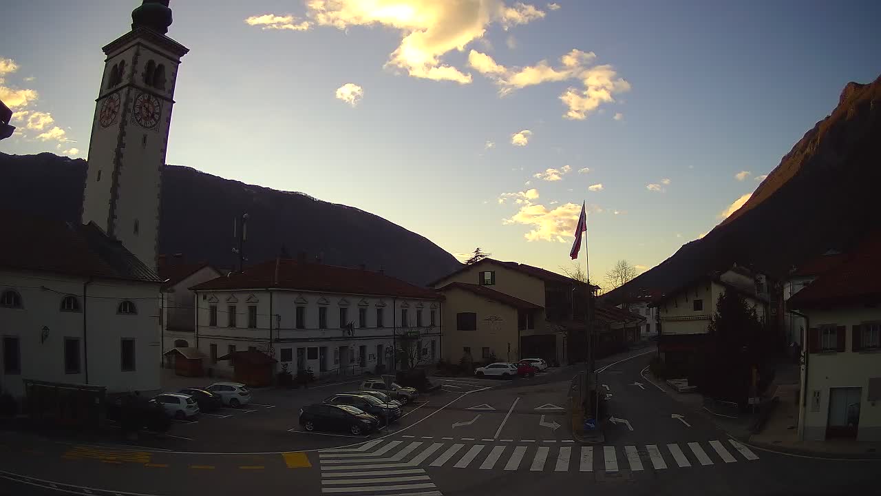 Live webcam Kobarid city center – Soča valley – Slovenia