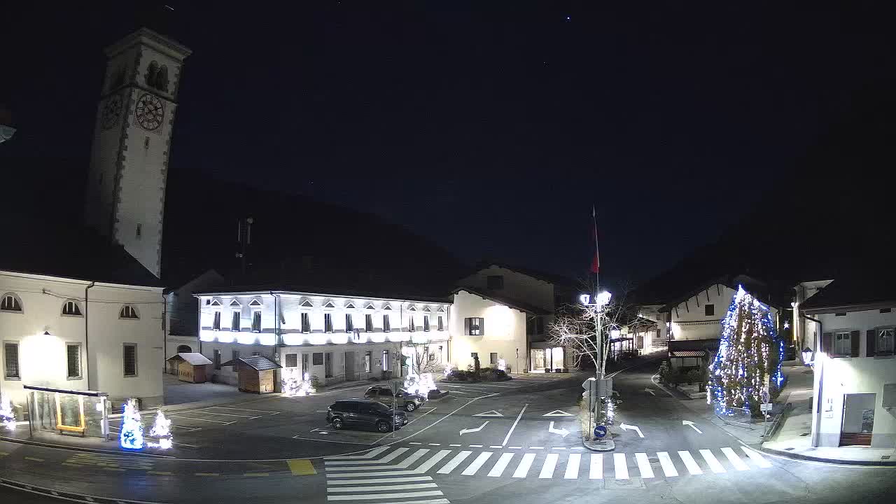 Webcam en direct du centre-ville de Kobarid – Vallée de la Soča – Slovénie