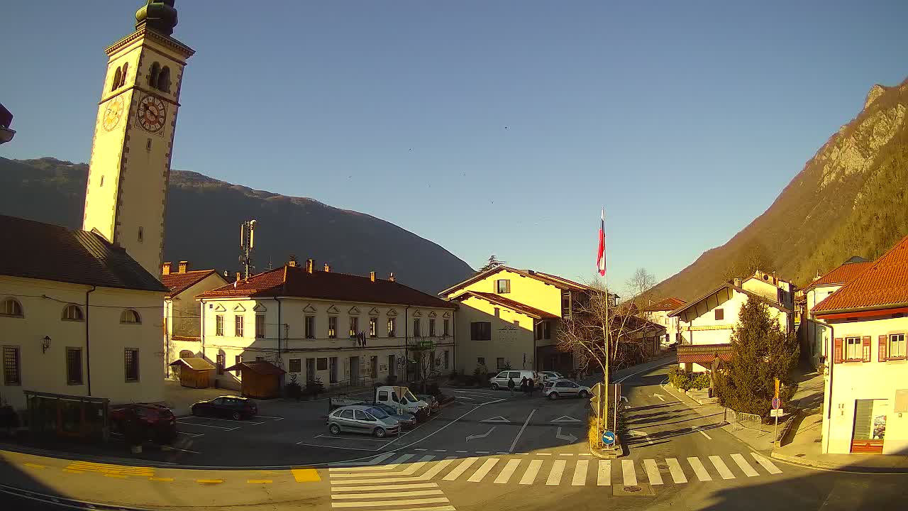 Live webcam Kobarid city center – Soča valley – Slovenia