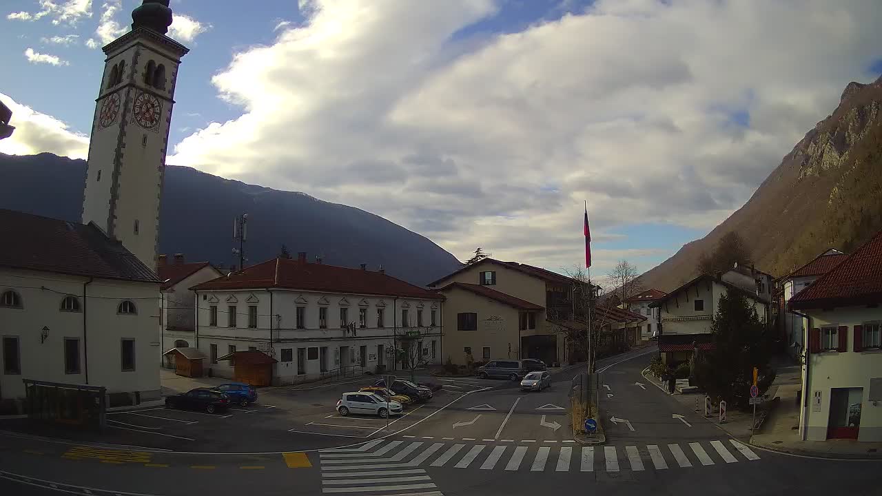 Live webcam Kobarid city center – Soča valley – Slovenia