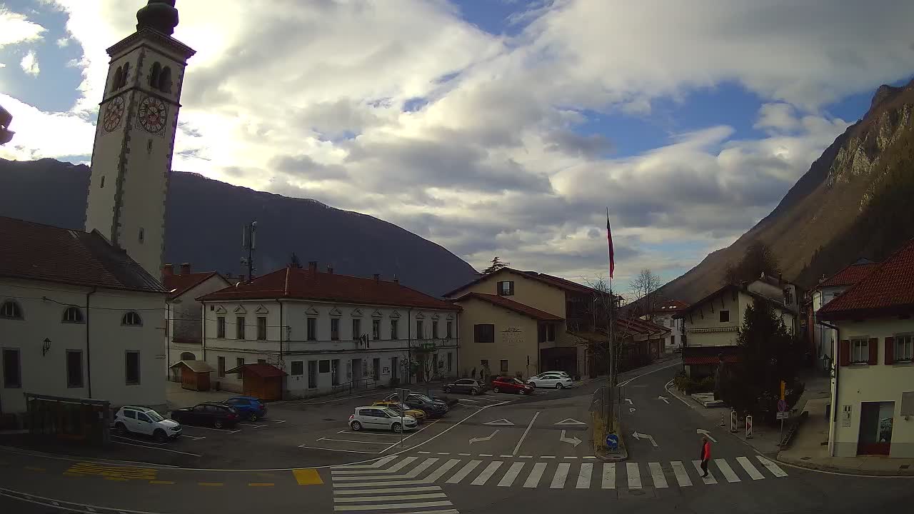 Live webcam Kobarid city center – Soča valley – Slovenia