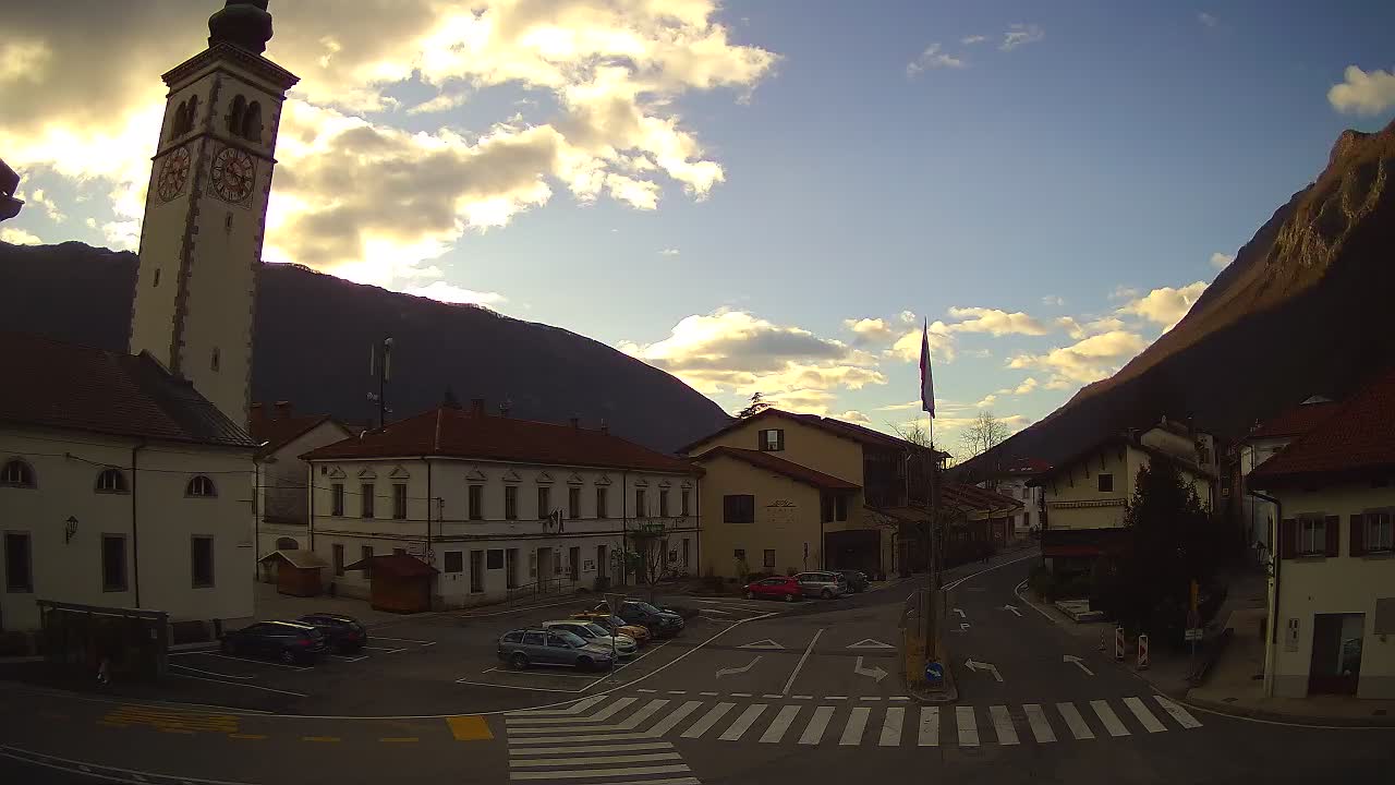 Live webcam Kobarid city center – Soča valley – Slovenia