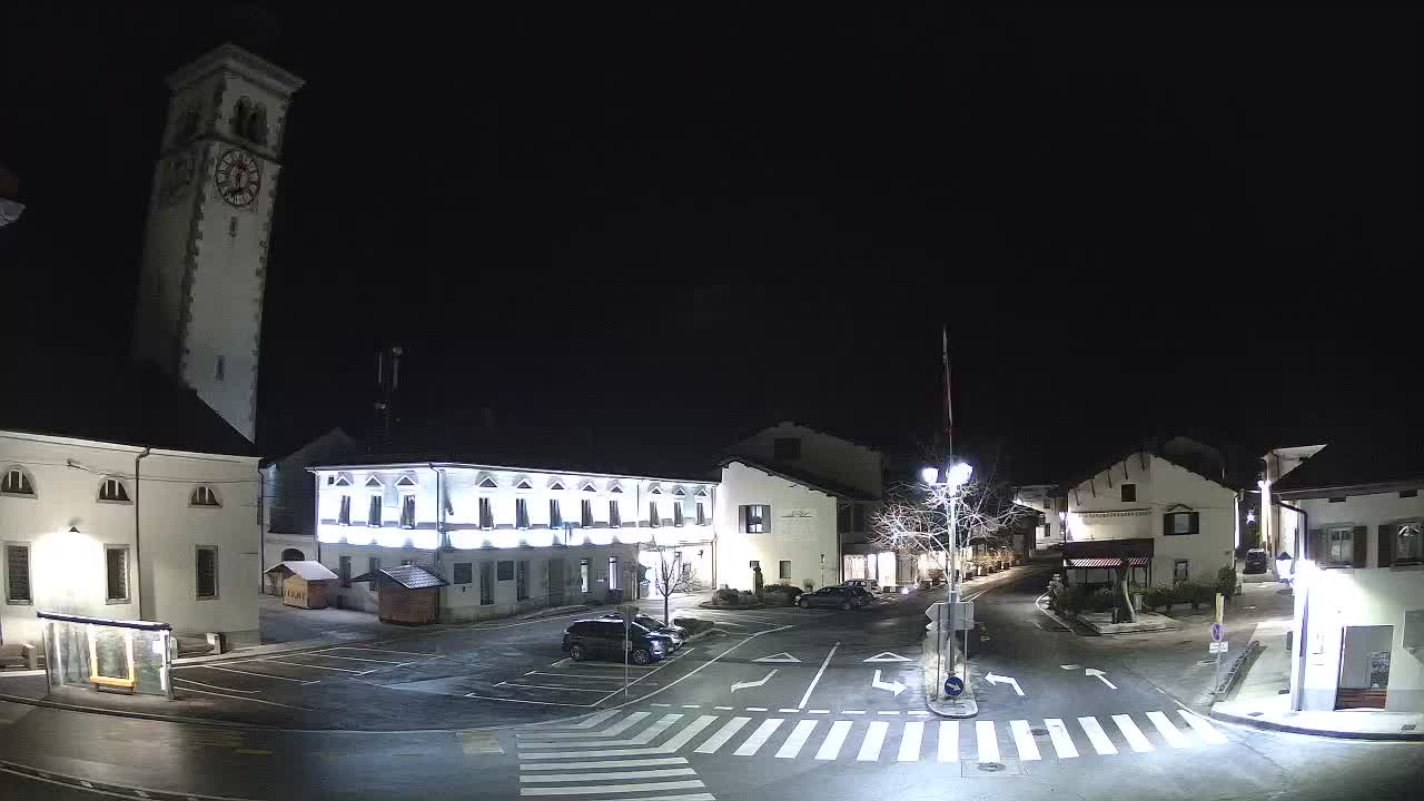 Live-Webcam Stadtzentrum von Kobarid – Soča-Tal – Slowenien