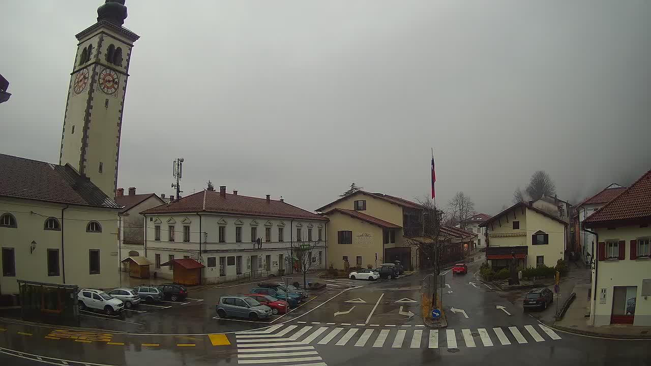 Live-Webcam Stadtzentrum von Kobarid – Soča-Tal – Slowenien