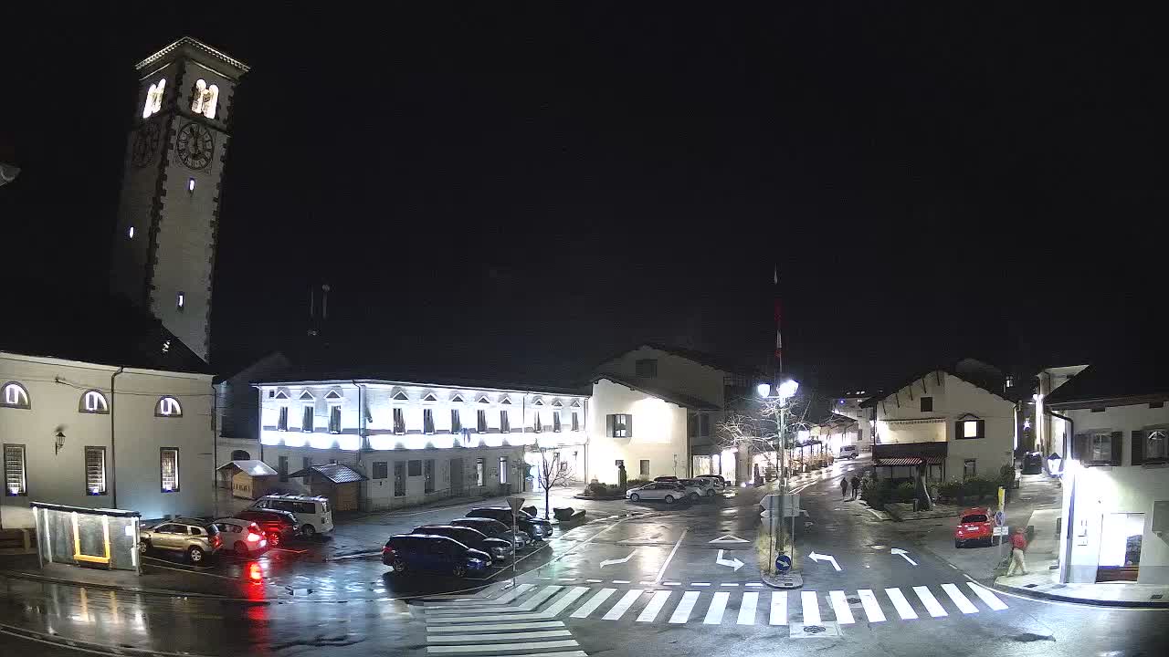 Webcam en direct du centre-ville de Kobarid – Vallée de la Soča – Slovénie