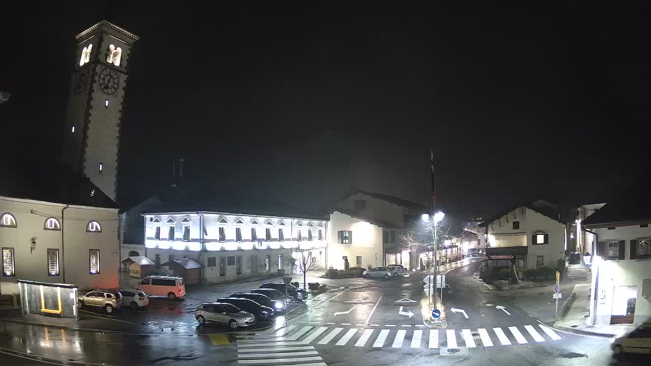 Webcam en direct du centre-ville de Kobarid – Vallée de la Soča – Slovénie