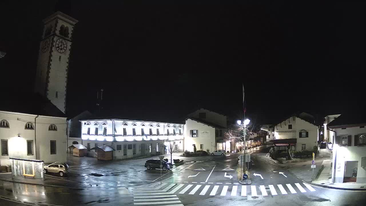 Live webcam Kobarid – Caporetto centro città – Valle dell’Isonzo – Slovenia