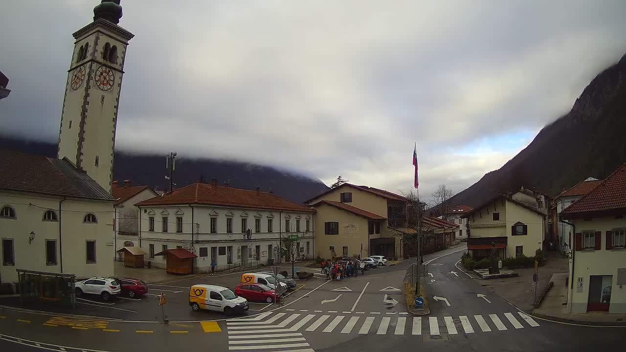 Live webcam Kobarid city center – Soča valley – Slovenia