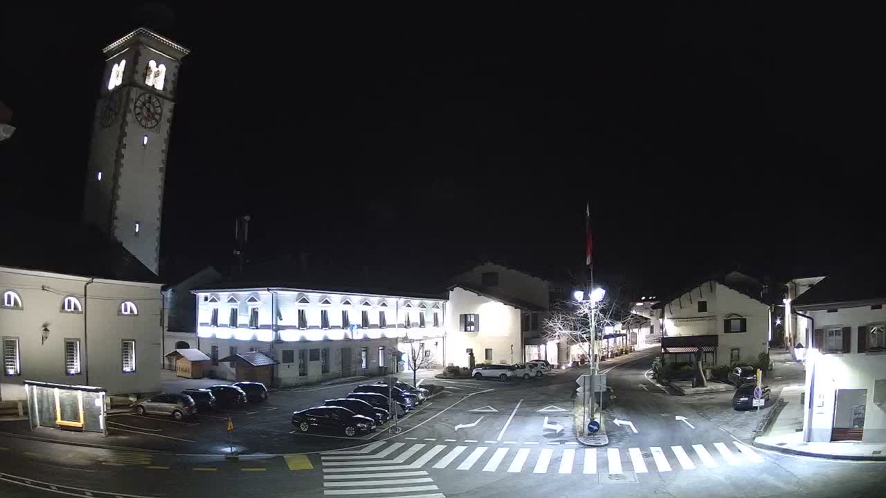 Webcam en direct du centre-ville de Kobarid – Vallée de la Soča – Slovénie