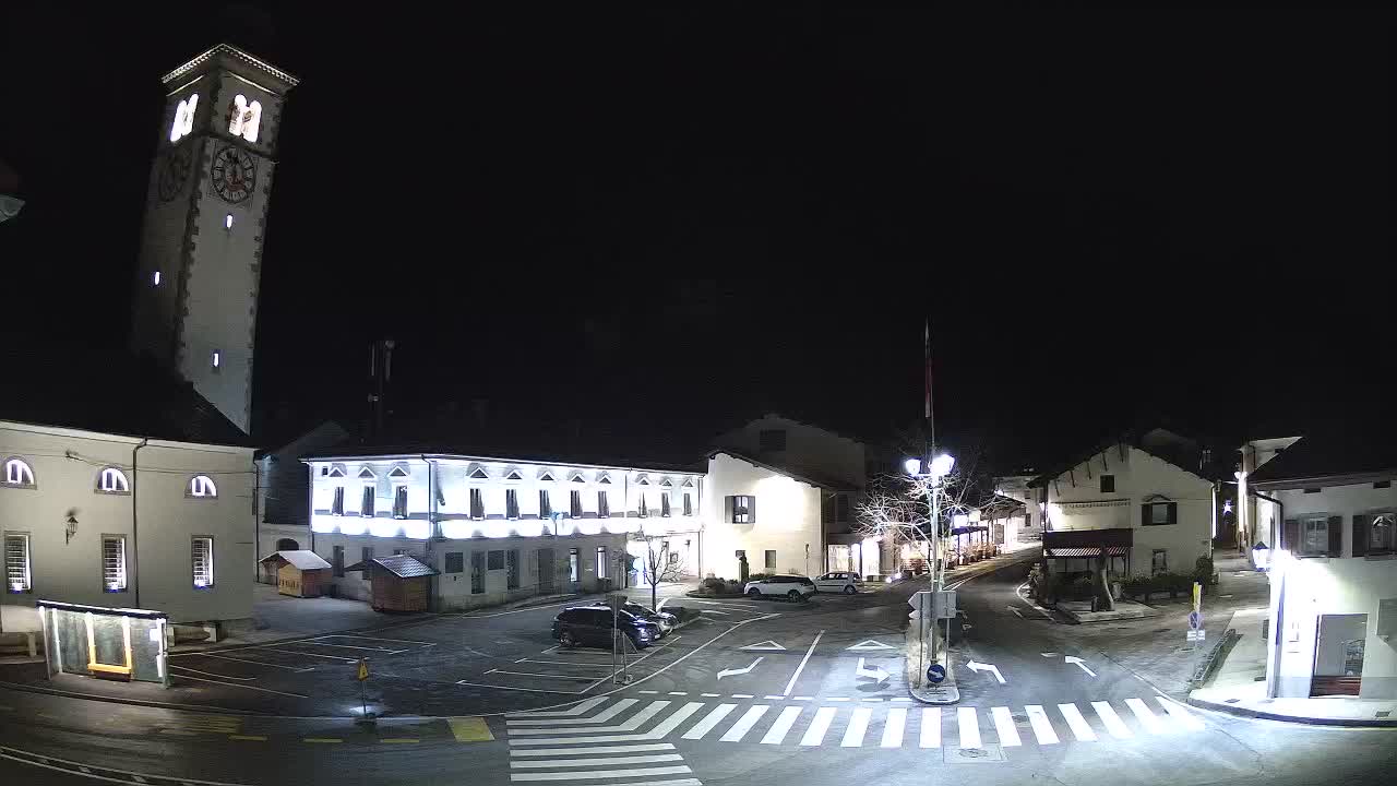 Live webcam Kobarid – Caporetto centro città – Valle dell’Isonzo – Slovenia