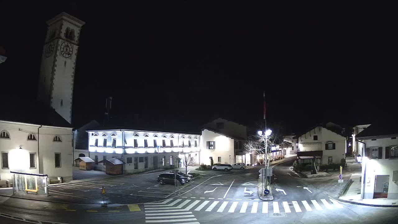 Webcam en direct du centre-ville de Kobarid – Vallée de la Soča – Slovénie