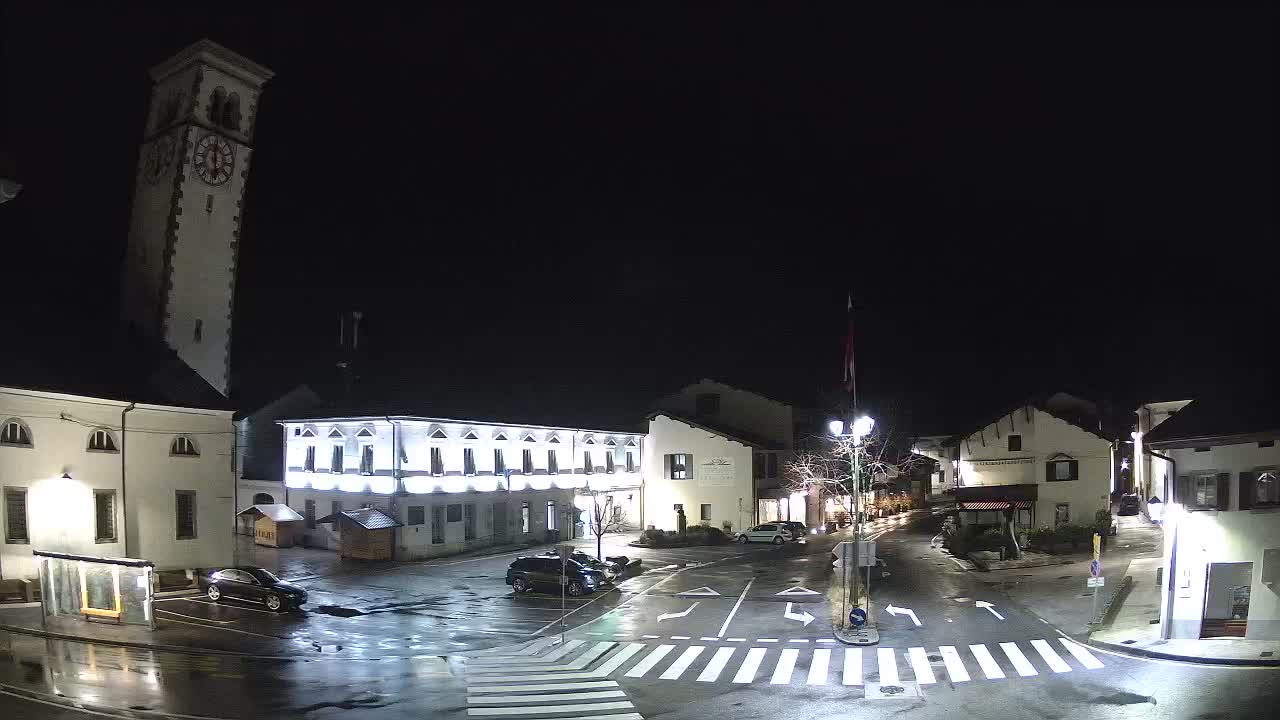 Cámara web en vivo Centro de la ciudad de Kobarid – Valle de Soča – Eslovenia