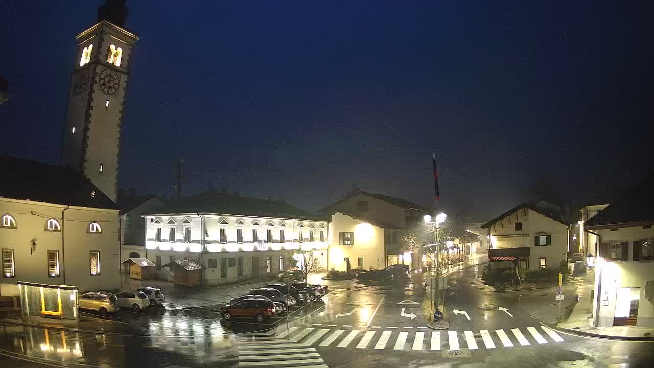 Webcam en direct du centre-ville de Kobarid – Vallée de la Soča – Slovénie