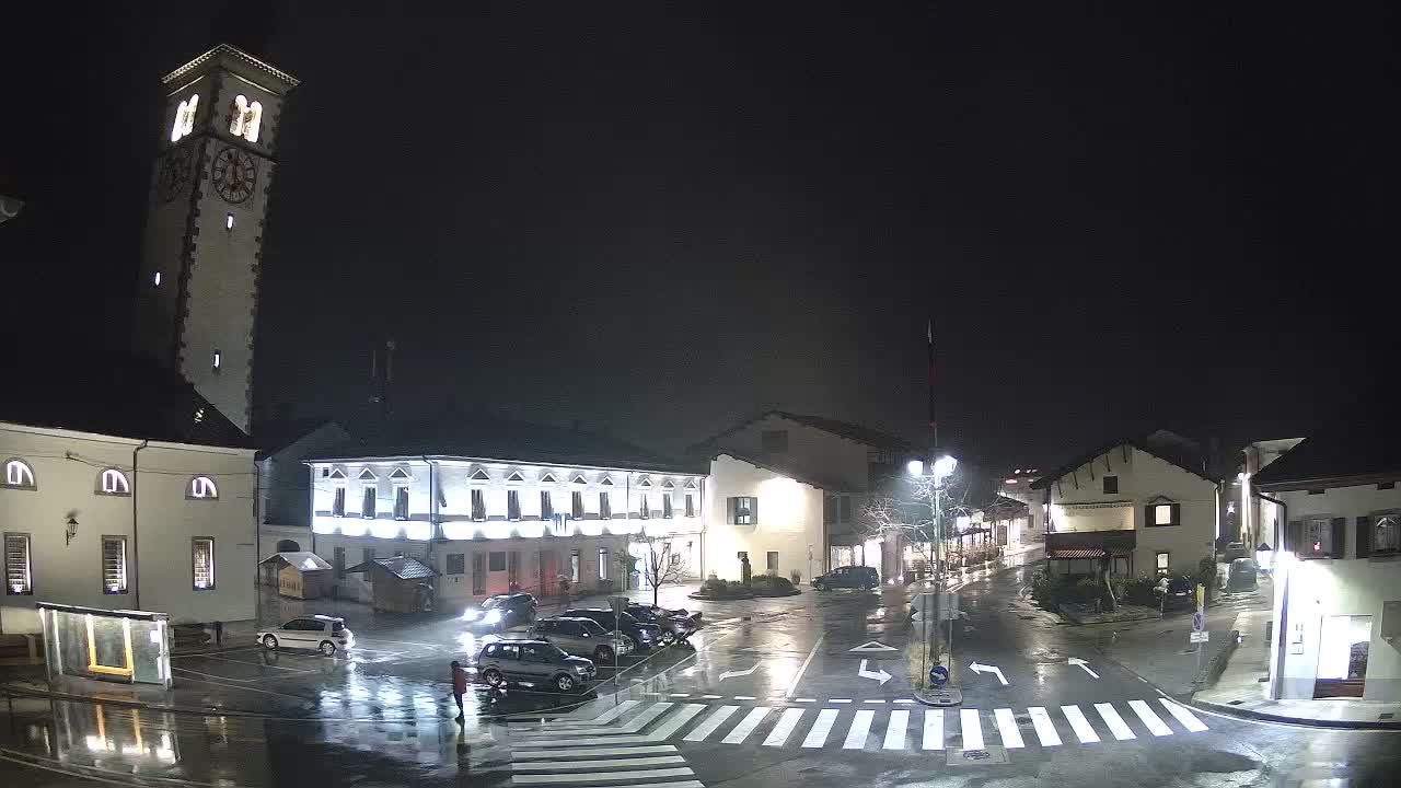 Live webcam Kobarid – Caporetto centro città – Valle dell’Isonzo – Slovenia